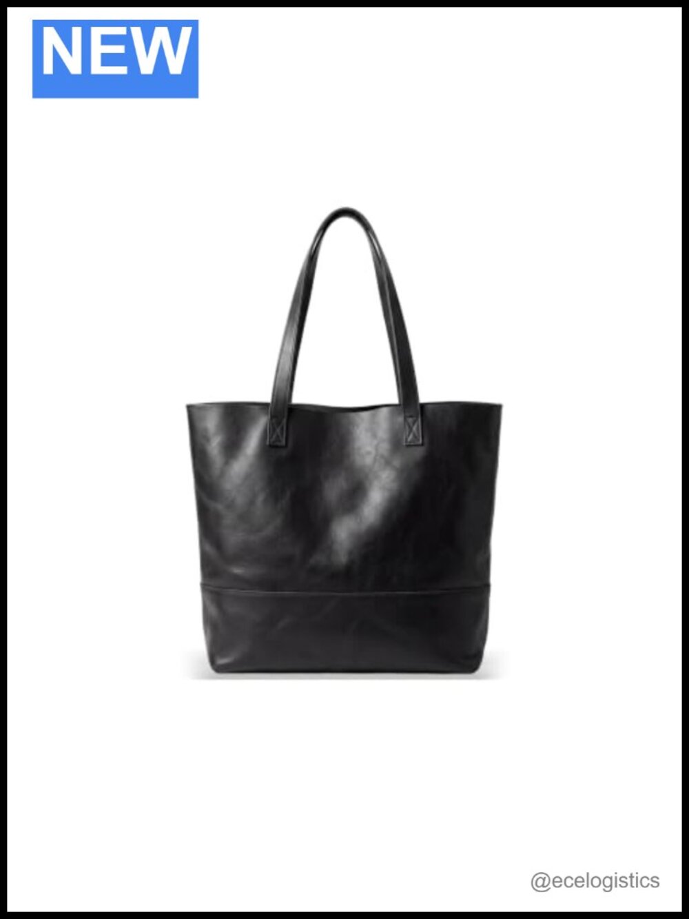 Genuine Leather Tote Bag, 16" Laptop, Large Work Bag